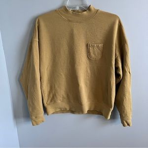 Madewell Mock-neck Sweatshirt